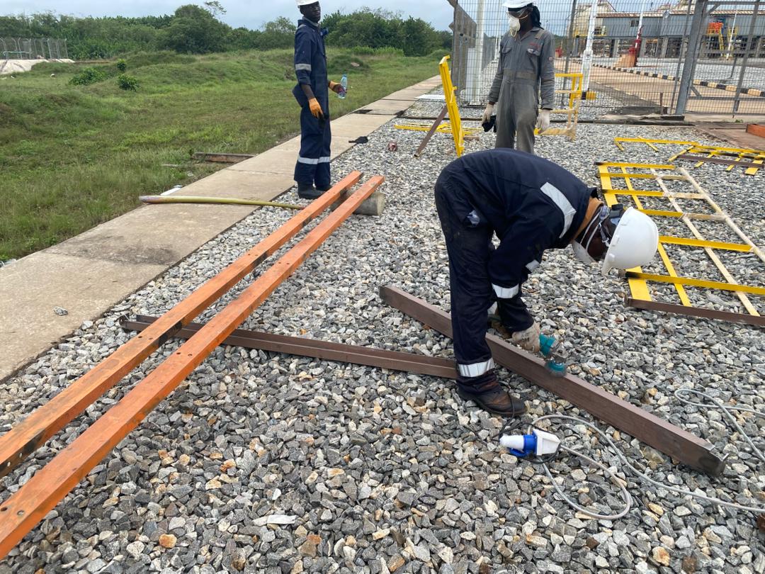 Industrial Site Steelwork